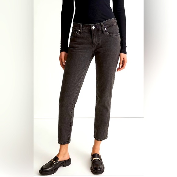 NEW MADEWELL- The Perfect Vintage Low Rise in Black - Picture 4 of 9